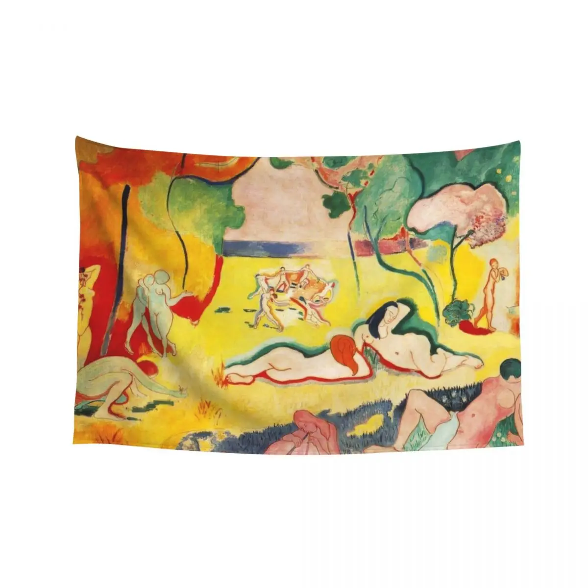 

Matisse - Le bonheur de vivre The Joy of Life Bonheur Henri Matisse Tapestry Christmas Decoration Room Ornaments Tapestry
