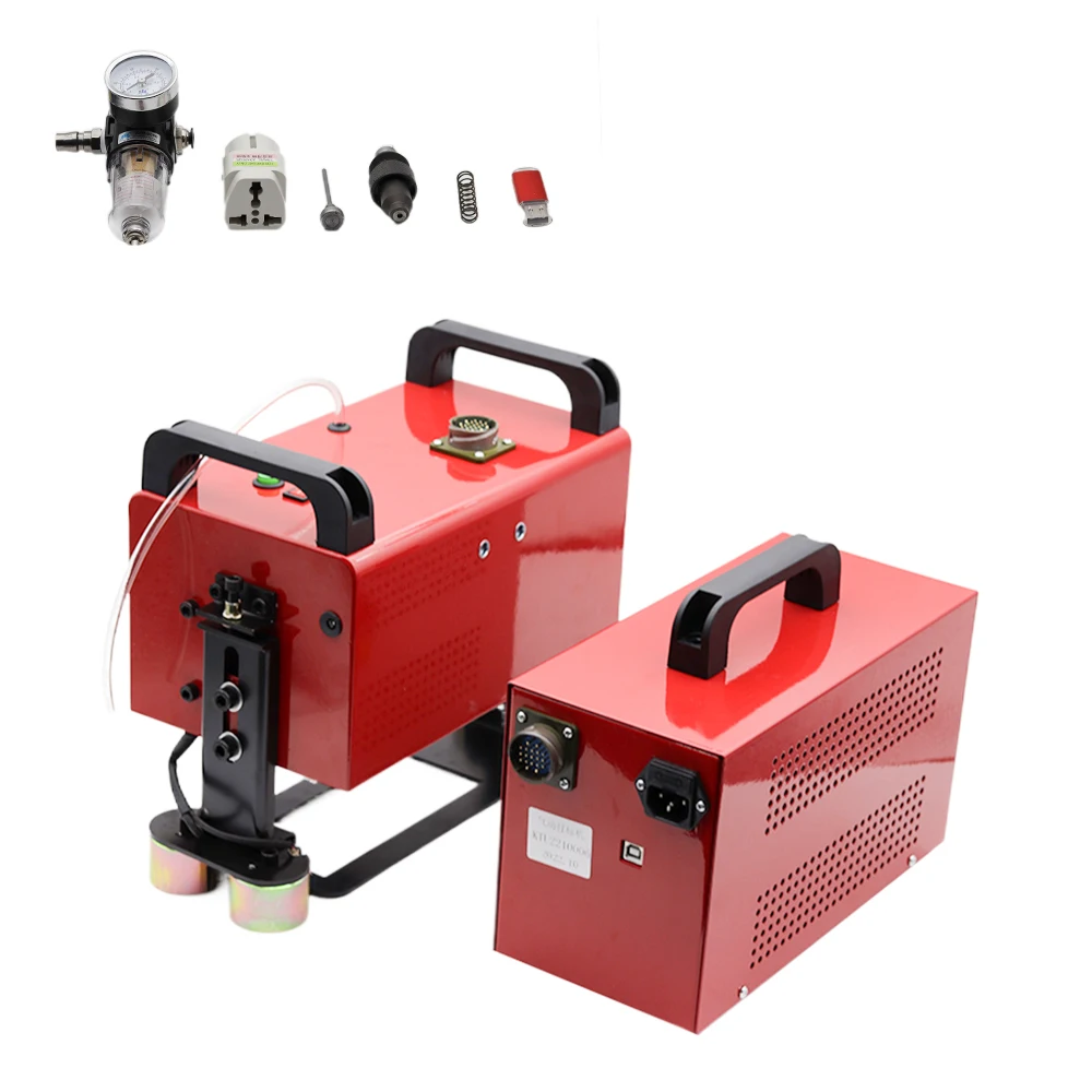 NEW Portable Metal Marking Pneumatic Dot Peen Marking Machine 150*50mm tech