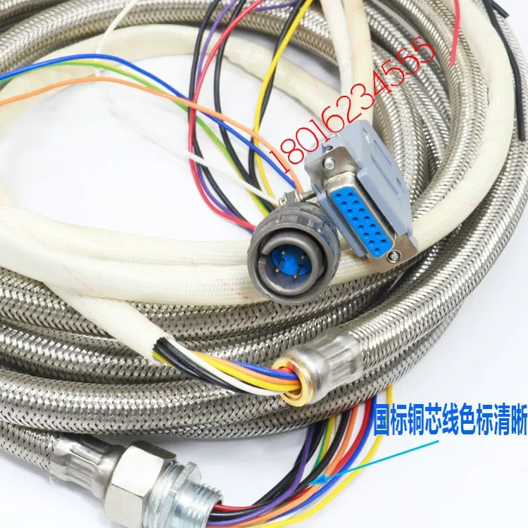 Ligne de commande de porte-outil CNC, en métal, 14-da