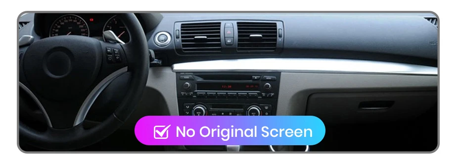 Junsun Drahtloses Carplay Android Auto Autoradio für BMW 1er E81 E82 E87 E88 2005–2012 4G WiFi GPS Intelligente Systeme Stereo – Detail 2