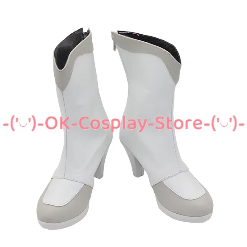 [Personalizowane] Niebieskie Archiwum Hayase Yuuka Buty do Cosplayu Anime Gra Roleplay Kostium Rekwizyt Halloween Karnawał Impreza Skórzane Botki PU