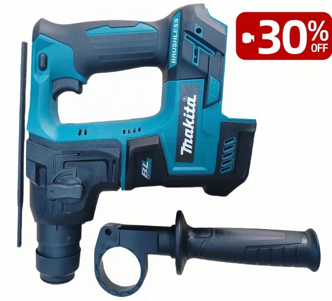 Makita martelo elétrico hr140d recarregável broca de percussão sem escova doméstico multi-função broca de bateria de lítio