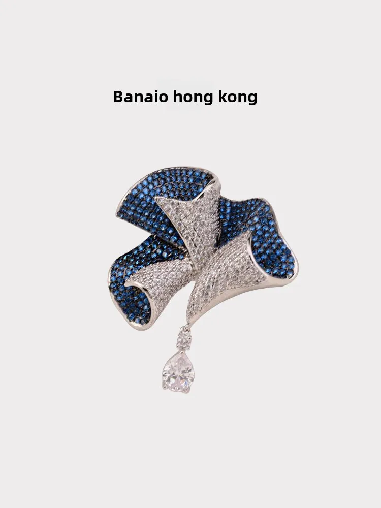 banao-design-high-end-brooch-pin-luxury-elegant-silver-maple-leaf-suit-accessory-fashionable-jewelry