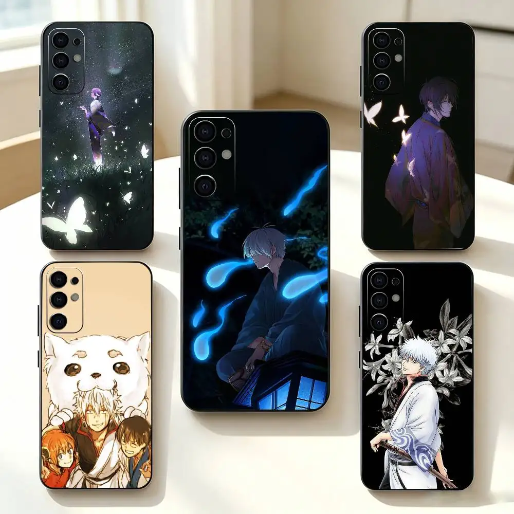 Hot Anime g -Gintama   Phone Case Black Silicone Soft For Samsung S25,S24,S21,S22,S23,S30,Ultra,S20,Plus,Fe,Lite