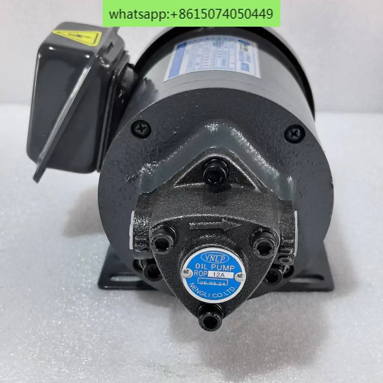 Machine tool lubrication, triangular cycloid, three-phase 380V motor, motor 12A + 1/4HP factory