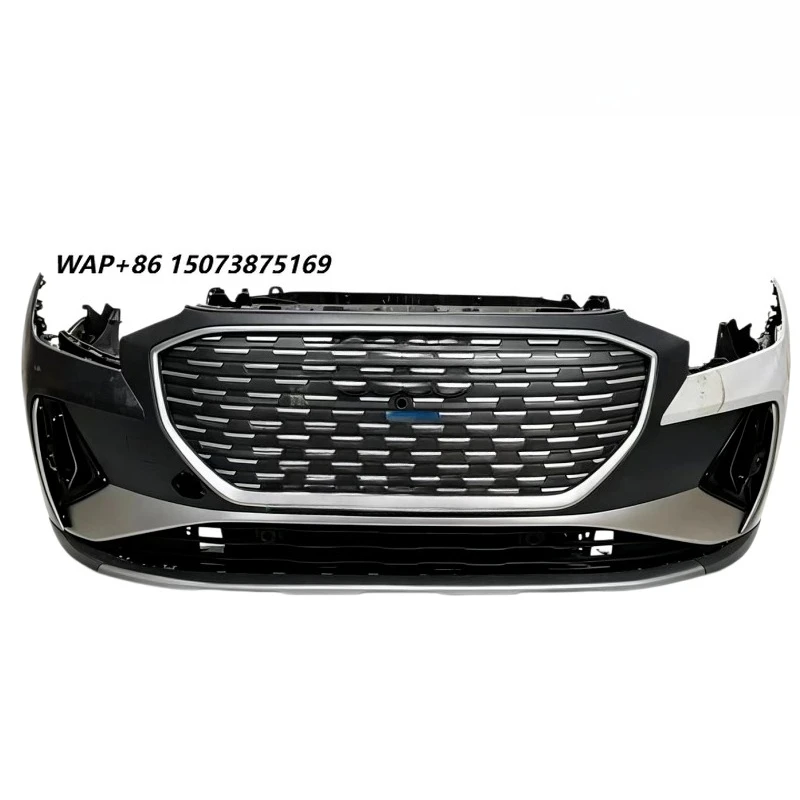 2022-2024 Model for E-tron Electric Vehicle Front Bumper with Grille Radiator Fan matrix Headlights and Front Components