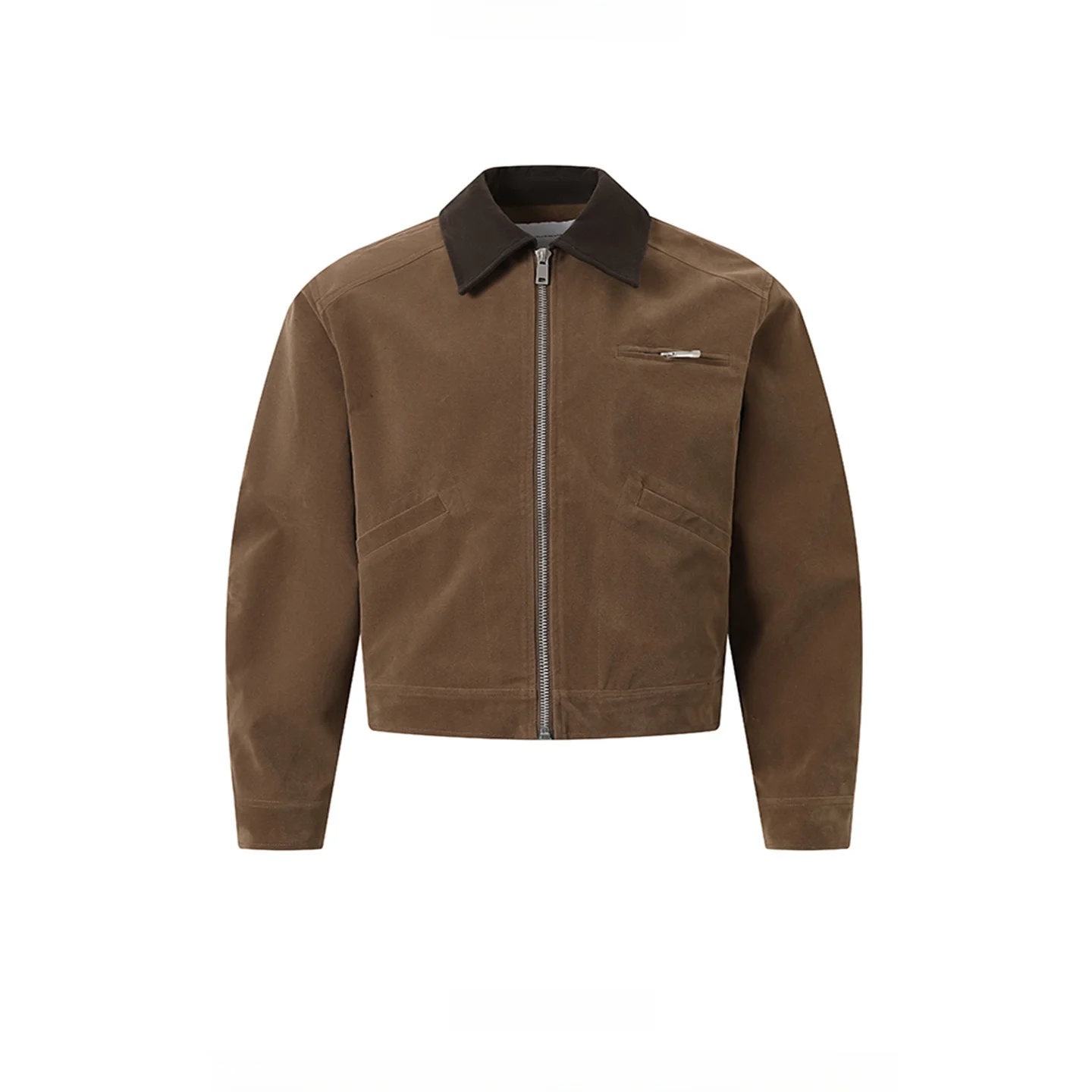 

Американский ретро-дизайн, высококачественный бархатный бот Detroit (3) Брендовый мужской длинный воротник Jaet с длинным светом, винтажный хлопок...