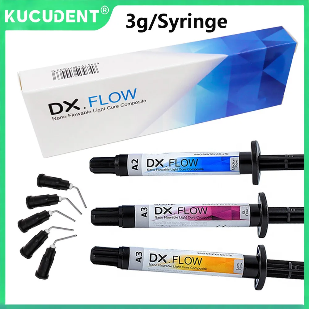

Dental Resin Nano Hybrid DX Light Cure Flowable Restorative Universal Composite Filling Resin Dentistry Restoration Materials