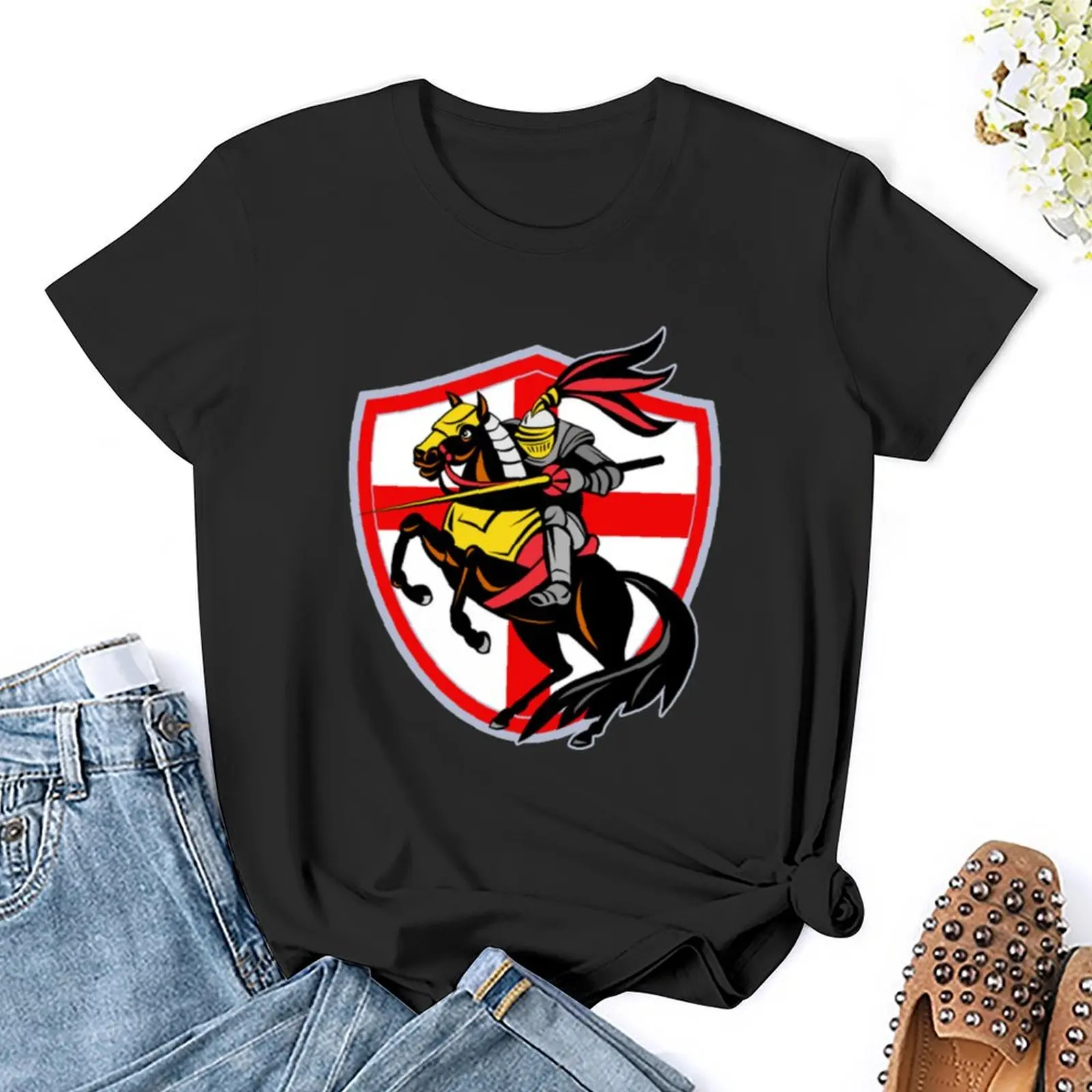 Medieval Knight T-Shirt cute tops shirts graphic tees Blouse summer blouses woman 2024