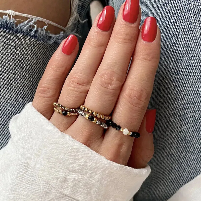 Stretch Beaded Ring…