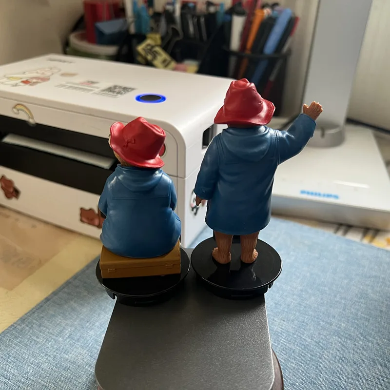 1Piece/lot 8cm 9.5cm Paddington Bear Handmade Ornament Toy Children's Birthday Gift Party Gift