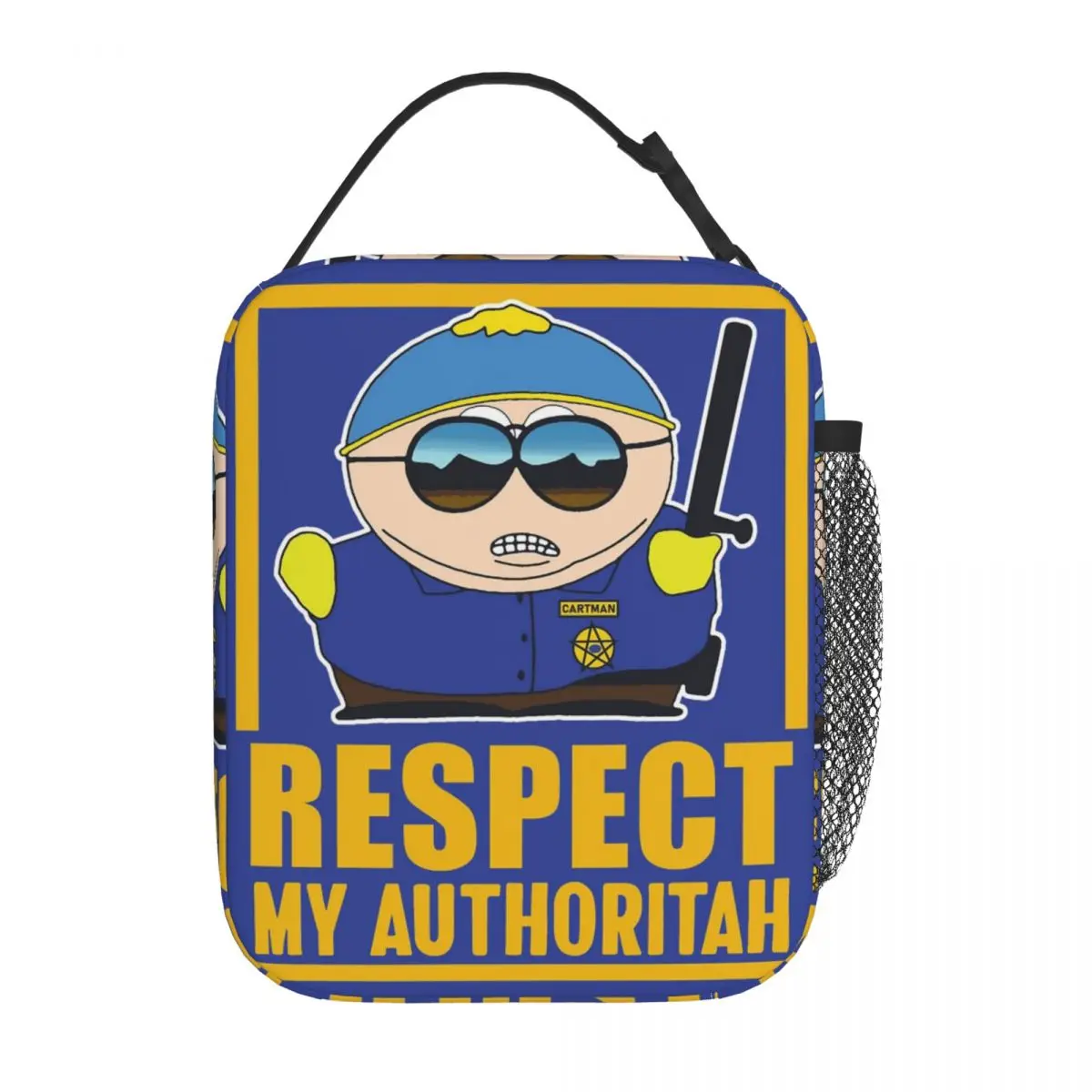 Souths Parks Cartoon Insulated Lunch Bag High Capacity Cartman Lunch Container Thermal Bag Lunch Box Tote Beach Travel Men Women
