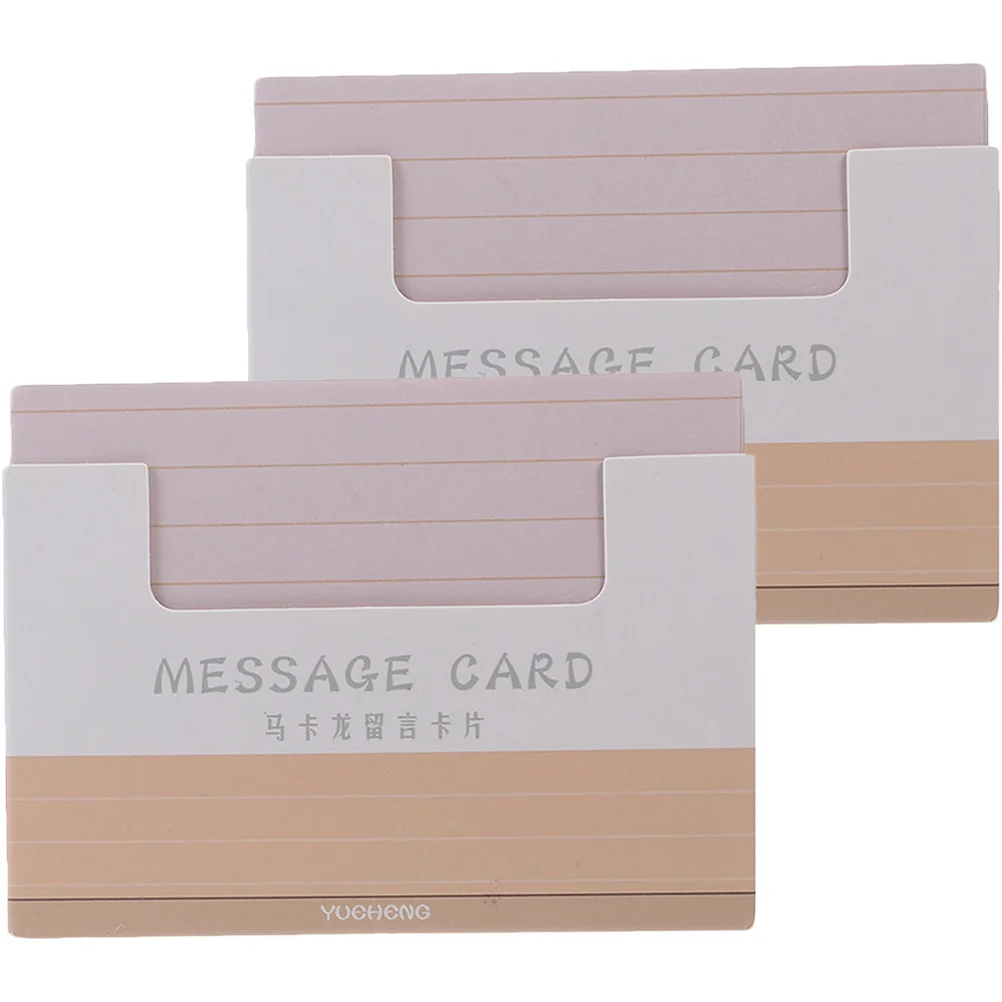 

2 Bags Lined Flash Colorful Blank Index Cards Water Resistant Thickened Portable Note Cards For Study Work Travel Planning