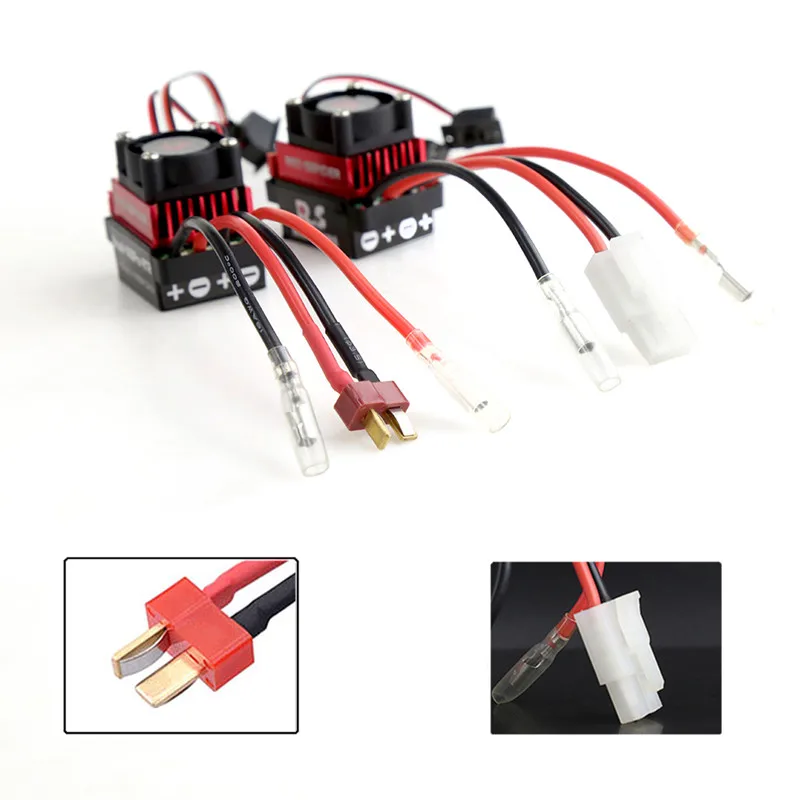 Brushed Waterproof ESC Racing Mode Climbing Dual Mode 60A Brush-X60Pro-RTR for RC Car TRX4 SCX10 Climbing Universal Parts