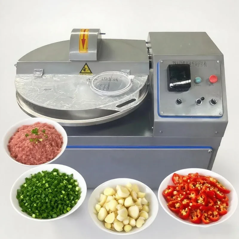 Máquina Cortadora de Relleno para Dumplings y Samosas, Cortadora de Carne y Verduras, Mezcladora de Carne