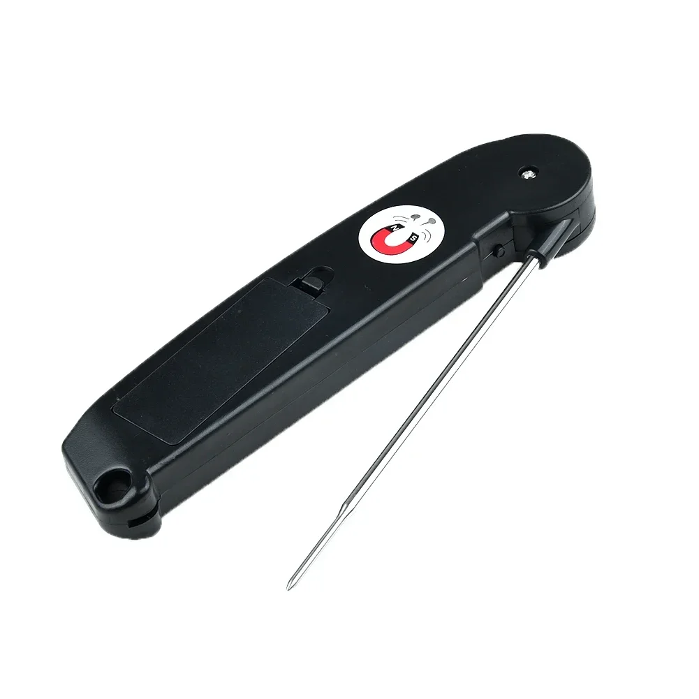 Termometro per alimenti da cucina Griglia Cottura per barbecue Cottura Termometro per carne con temperatura LCD di grandi dimensioni Leggi istantanei gadget da cucina digitali