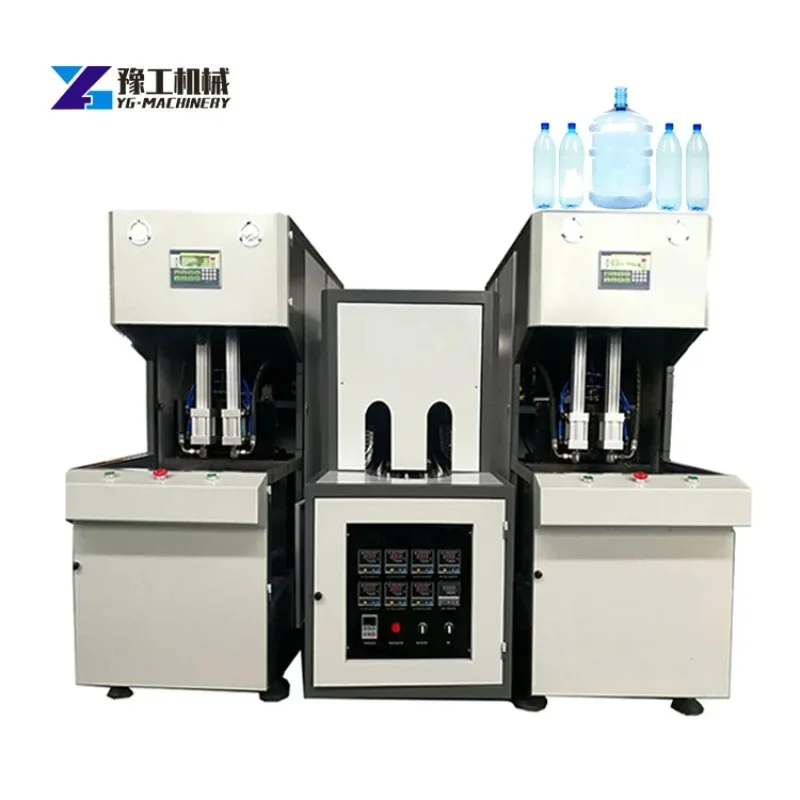 Cheap Factory Price 2 Cavity 10 Liter PET Material Plastic Beverage Drinking Water Bottle Stretch Blowing Moulding Machine