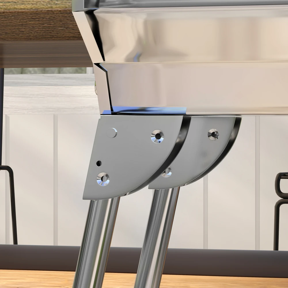 ポータブルチャコールグリル ステンレススチール 折りたたみ式 屋外バーベキュー 裏庭調理 キャンプ ピクニック パーティー 旅行 グリルクリップ付き