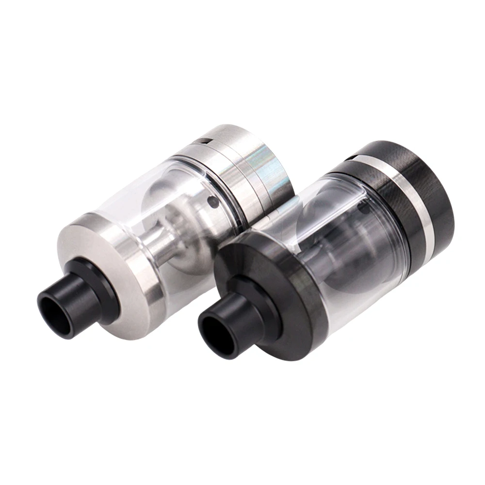 Cigarrillo electrónico NarVa RTA 316SS 3,5 ml 22mm flujo de aire ajustable 510 Punta de goteo reemplazable tanque PCTG para tanque de vapeo de rosca 510 MTL RTA