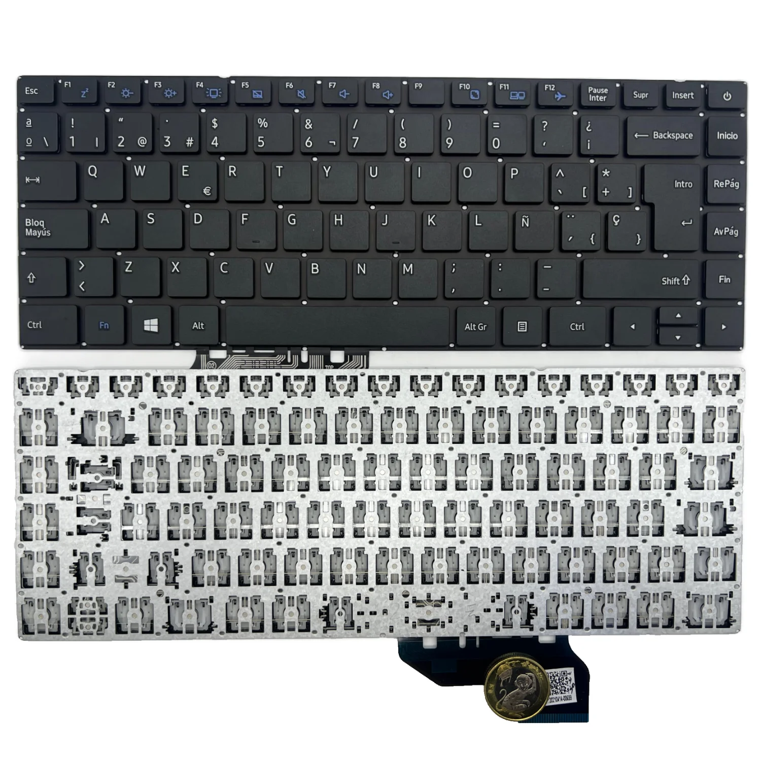 C40-G Spanish Keyboard For Dynabook Satellite Pro C40-J C40-H C40-G C40-G-10P C40-J14250 C40-H-103 V6507B DOK-V6507B