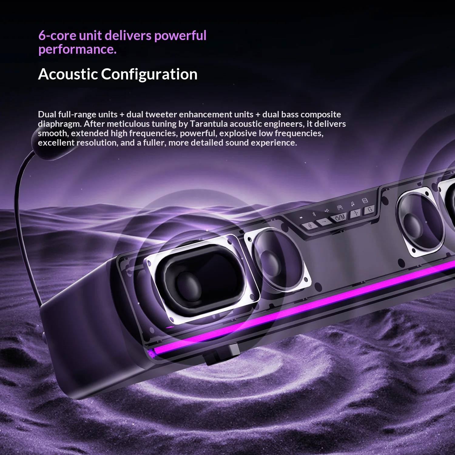 AULA GS6 Pro Wireless Gaming E – Rgb Computer Soundbar For Pc Bewertung und Preis