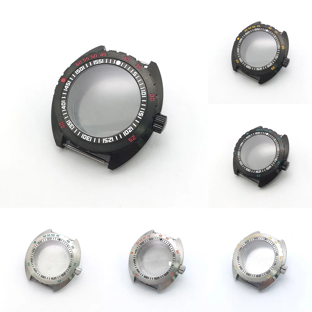 

NH35/NH36 Movement Watch Modification Sapphire Bubble Mirror Abalone Double Word Ring Deep Waterproof Suitable 28.5mm Dial