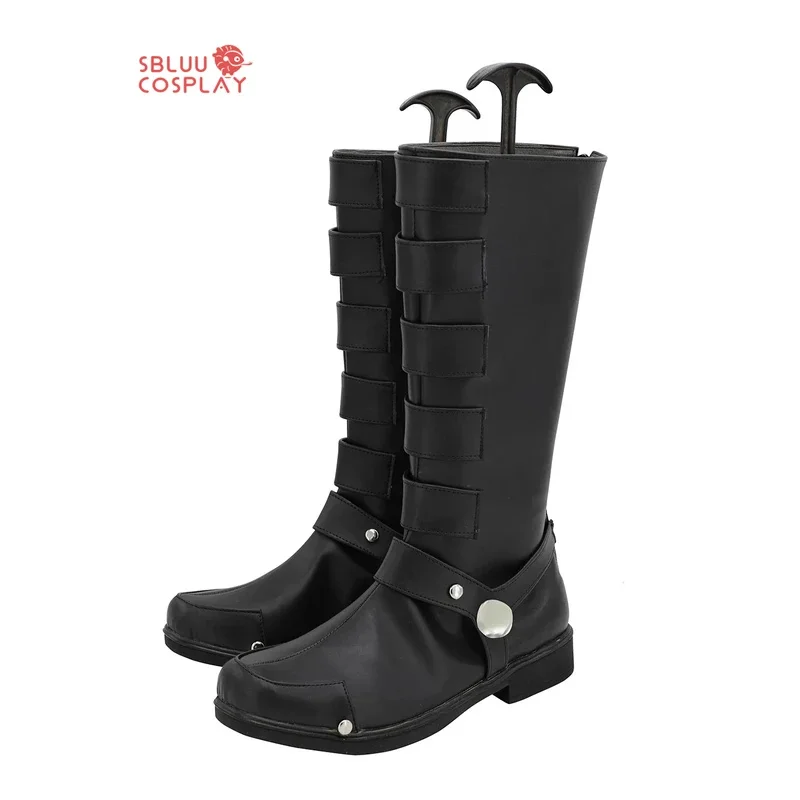 

aaa12 3SBluu Косплей Arifureta Shokugyou de Sekai Saikyou Hajime Nagumo Обувь для косплея Черные ботинки на заказ