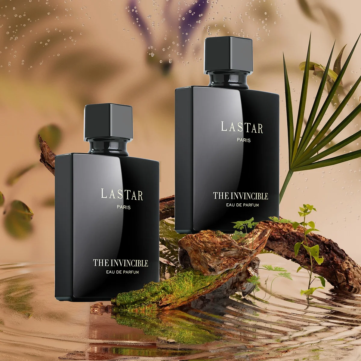 عطر لاستار للرجال، مسك، زجاجتين توتالينج 100 مل/3.38 أونصة. عطر يدوم طويلاً، هدية عيد الميلاد
