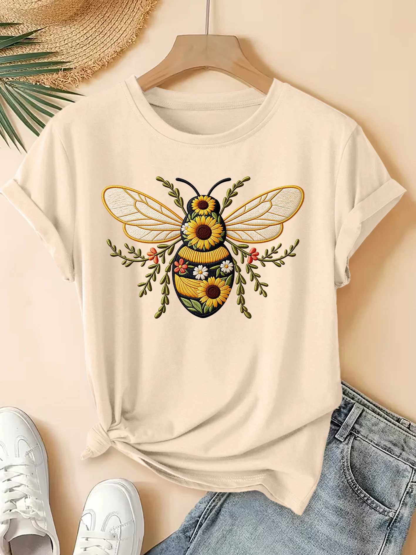 Koszulka z nadrukiem pszczoły  – Street Fashion Logo recenzja i cena