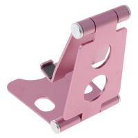 Y4UE Aluminium Alloy Dual Foldable Desktop Rotary Tablet Stand Phone Holder Mount Bracket for phone for for Sams