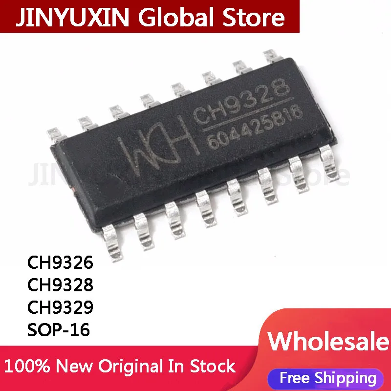 MXY 10pcs CH9326 CH9328 CH9329 SOP-16 Chip Wholesale