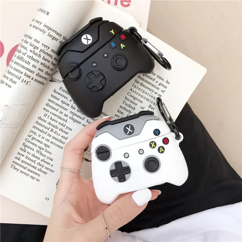 

Creative Game Controller Case for AirPods 4 Airpod 1 2 3 Pro Pro2 Bluetooth Earbuds Charging Box Protective Earphone Case Cover