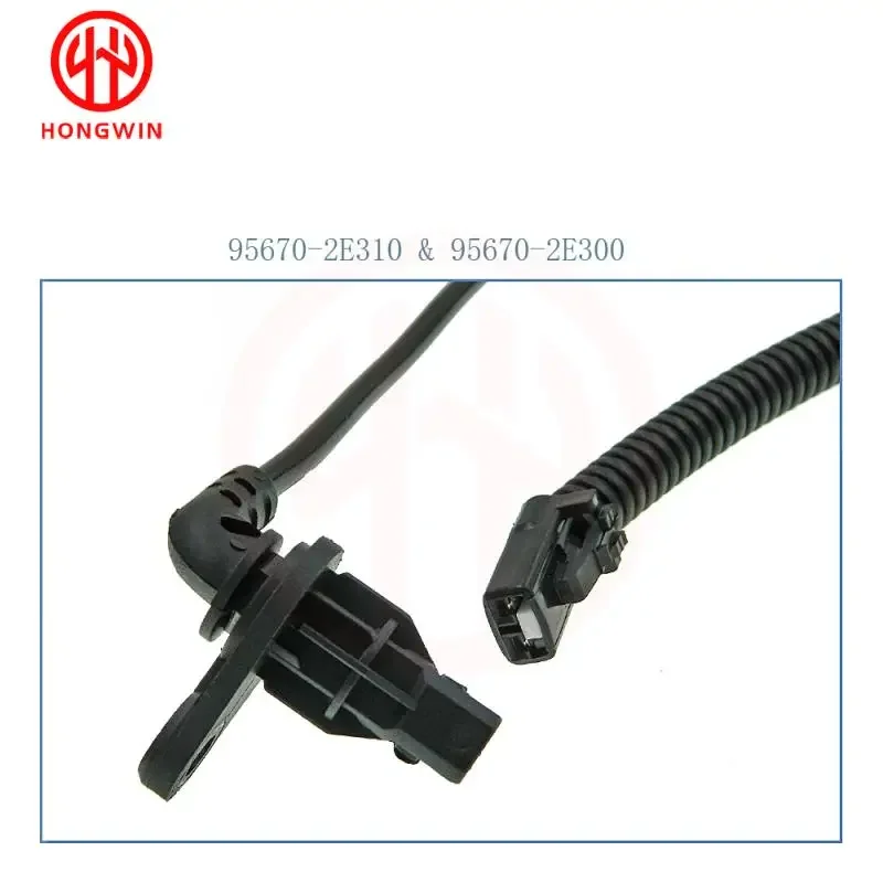 Front Left & Right NEW ABS Wheel Speed Sensor 95670-2E310 95670-2E300 For Hyundai Tucson 2005 2006 2007 2008 2009