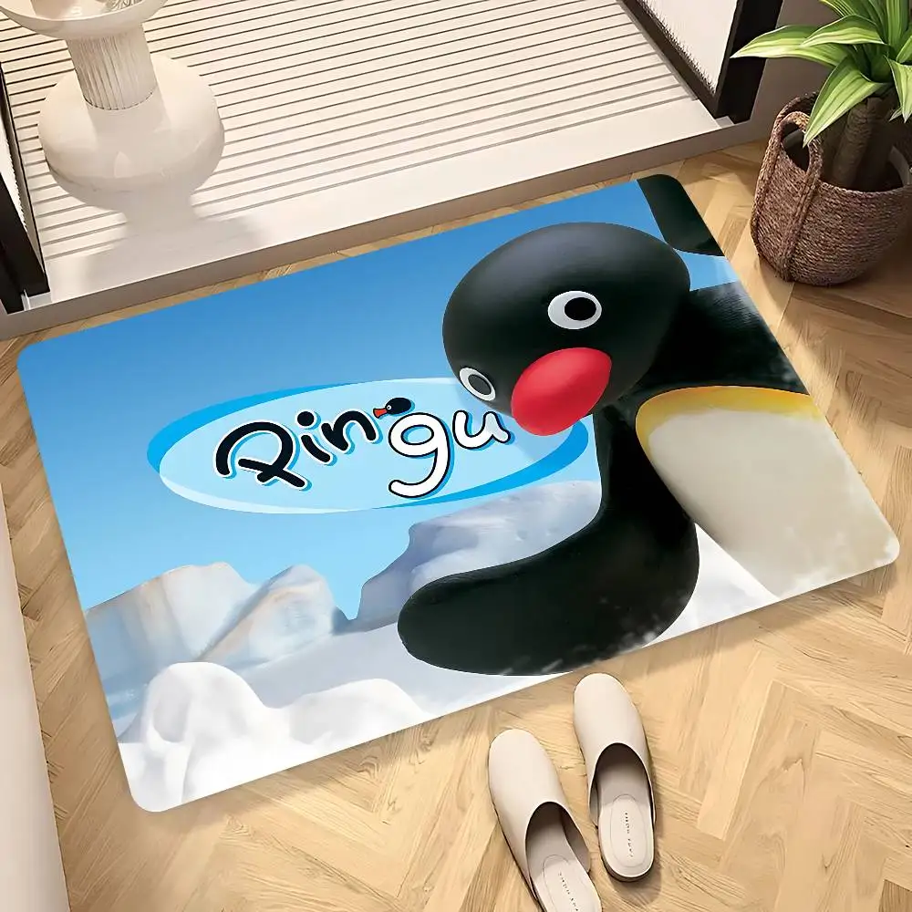 P-Pin-guS CuteS Cartoon Kitchen Mat Washable Non-Slip Living Room Sofa Chairs Area Mat Kitchen Toilet Rug
