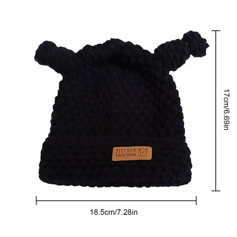 Gorro de punto para niños de 2 a 7 años, gorro de esquí Flexible, Tentáculo peculiar, suave, novedad