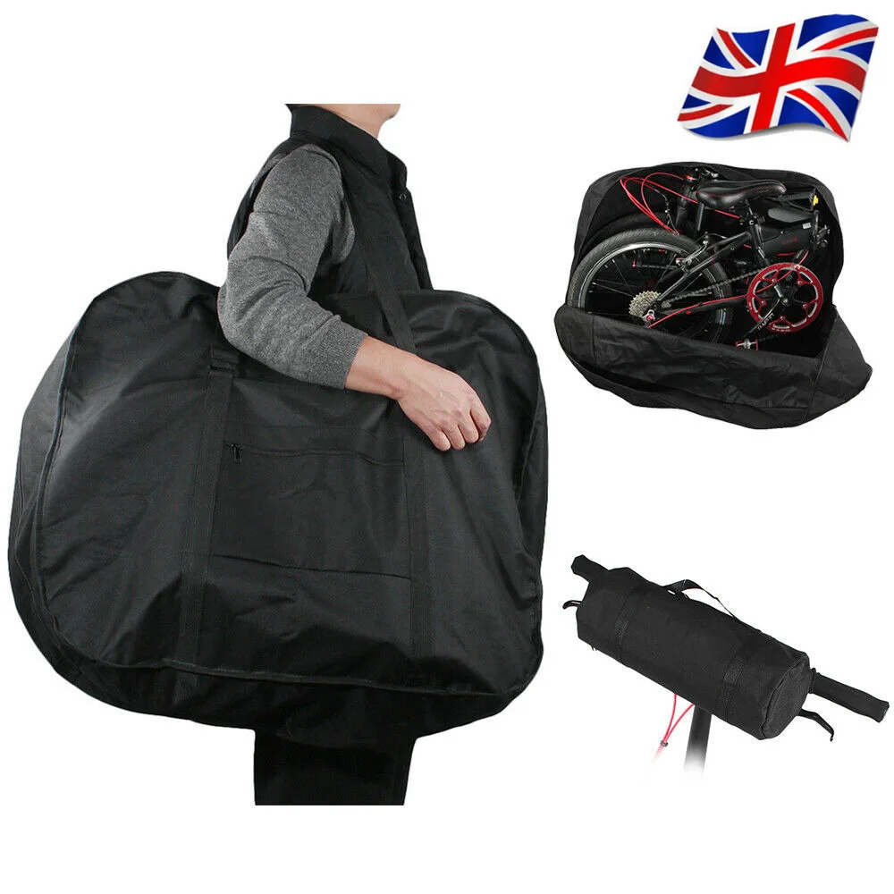 

20 Inch Folding Bike Carrying Bag Packed Thickened Loading Vehicle Portable Pack Lightweight Durable Waterproof Storage Saving
