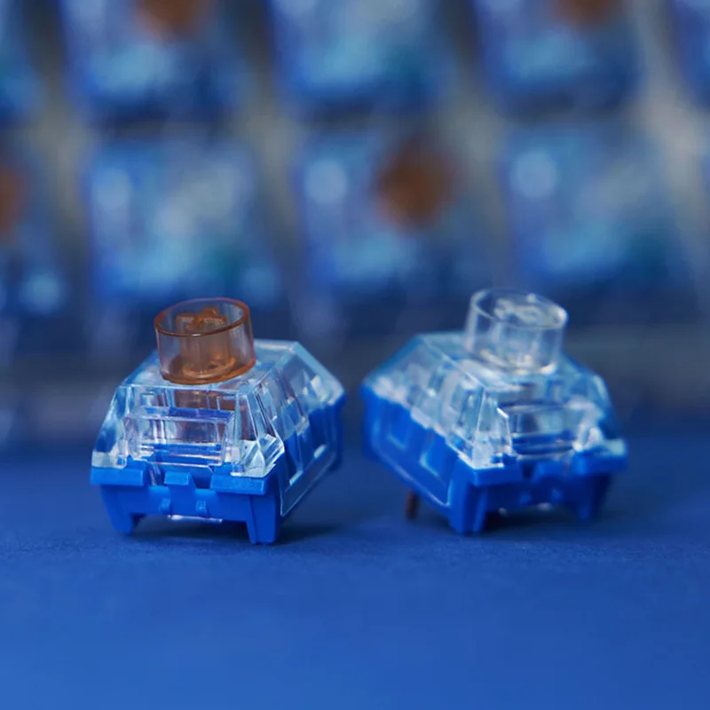 

Kailh Box глубоководный Океанский бесшумный переключатель, Одинокий остров Кита, RGB SMD, линейная тактильная механическая клавиатура на заказ, переключатели горячей замены