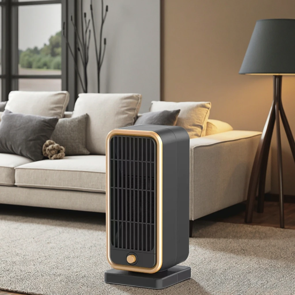 휴대용 실내 전기 난방기 팬 타입 편리한 리모컨 방수 기능