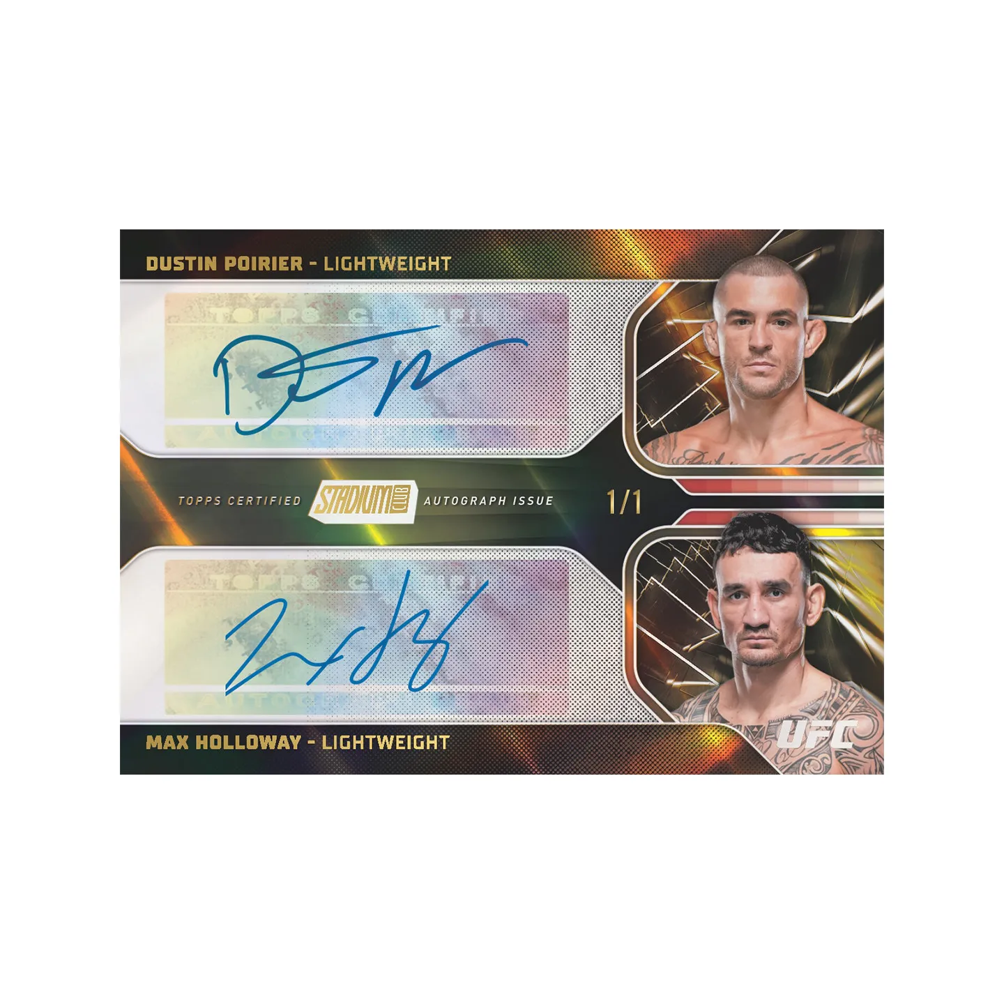 Official 2026 Topps Stadium Club UFC Premium Mixed‑Martial‑Arts Fighter Rare Autograph Collectible Trading Cards Gift - view 5