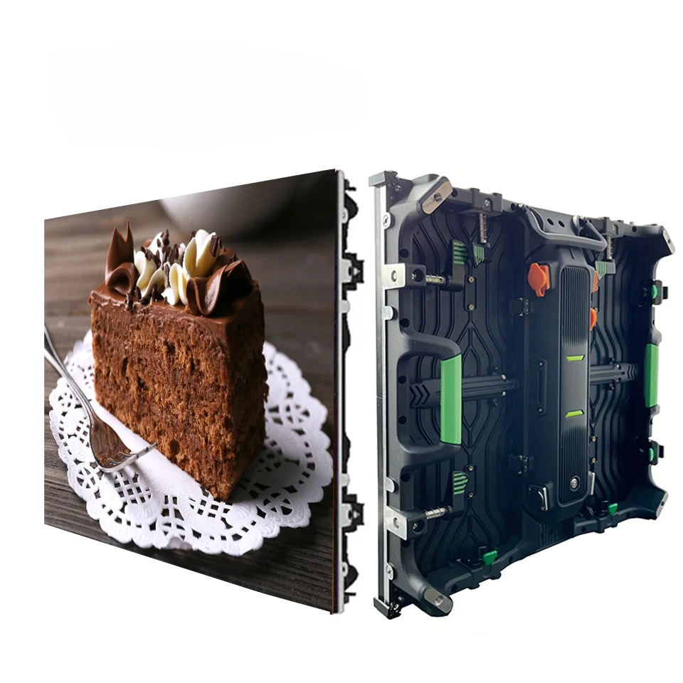 Outdoor Custom Waterproof LED Roll-up Display ScreenOutdoor Rental Video Wall Outdoor Advertising  Display Stage Pane