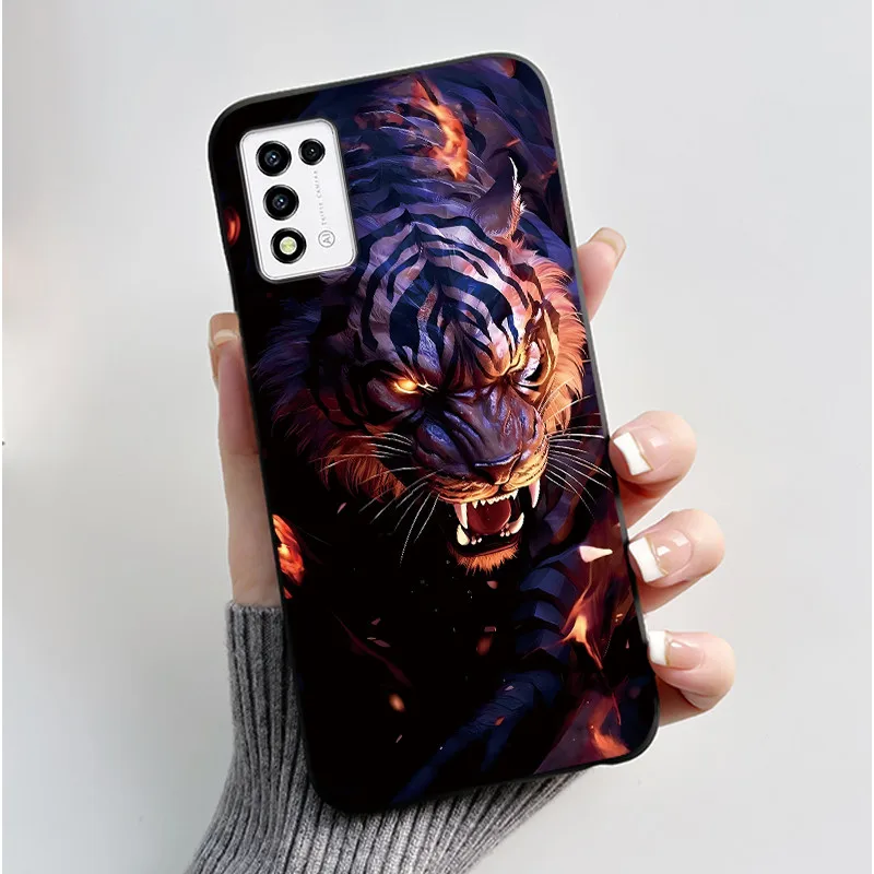 For ZTE Libero 5G III, A202ZT Soft Silicone Black Case For ZTE