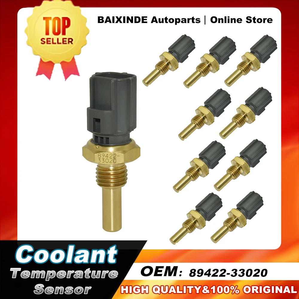 1/10PCS OEM 89422-33020 89422 33020 8942233020 Coolant Temperature Sensor For LEXUS Rx TOYOTA Camry Car Accessories Auto Parts