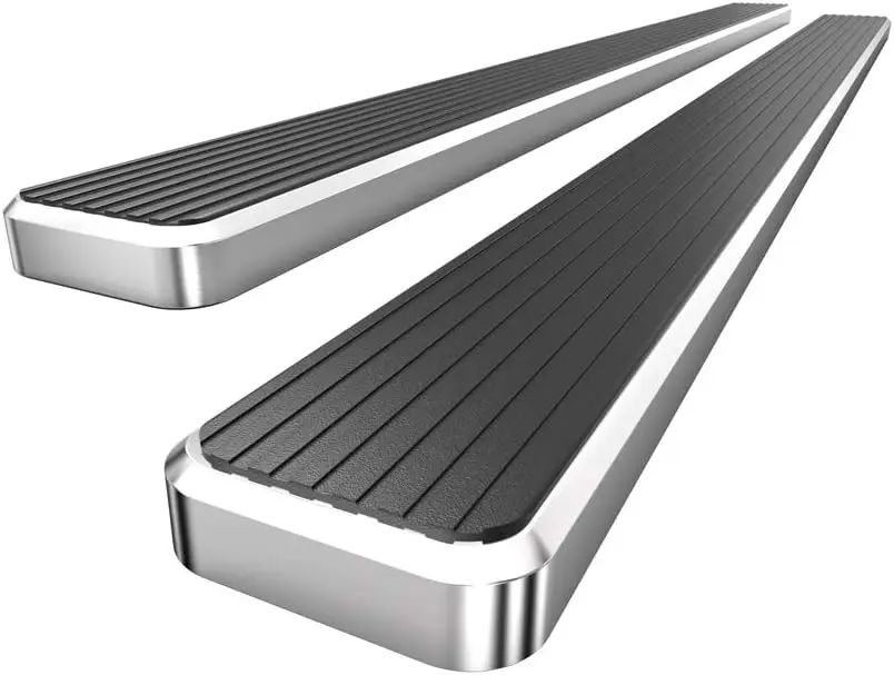

Stainless Steel Running Board 5" Polished Compatible with Dodge Nitro 2007-2012 (Nerf Bar Side Steps Side Bars)