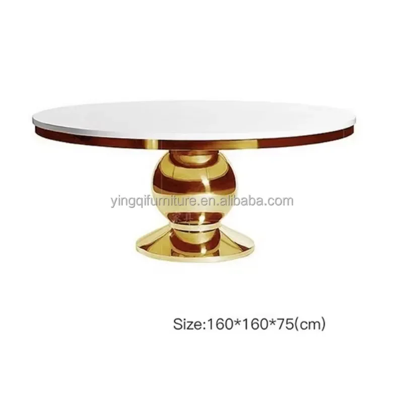 NEW STYLE Modern Hotel Farmhouse Stainless Steel Wedding Party Event Restaurant Tables Cake Table Flower Stand