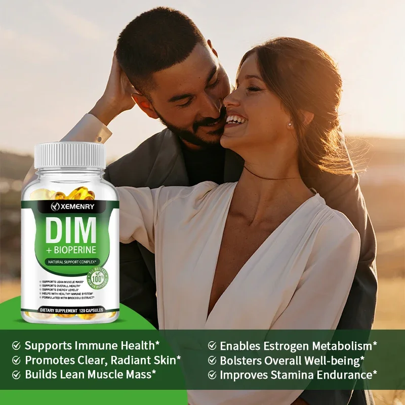 DIM Supplement- for Hormone Balance, Menopause and Prostate Health, Improve Sleep and Promote Metabolism