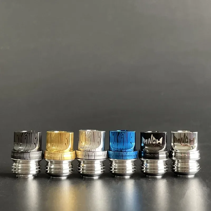 Rekavape Mnch Monarchy Ultra Whistle Dama Mnch DLC Black/Silver/Gold/Blue Dama Drip Tip For BB Billet Box AIo