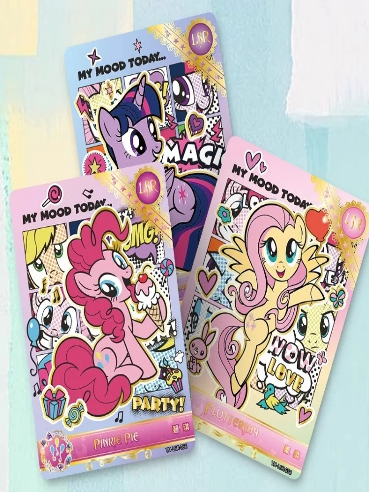 Оптовая продажа оригинальной карточной игры My Little PonyS Cards 4-е издание, вся коробка, аксессуары для карт SC, официальная версия