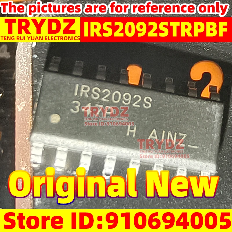 5-1pcs New IRS2092S Original IRS2092STRPBF SOP16 For Class D Audio Adapter Driver Chip IC