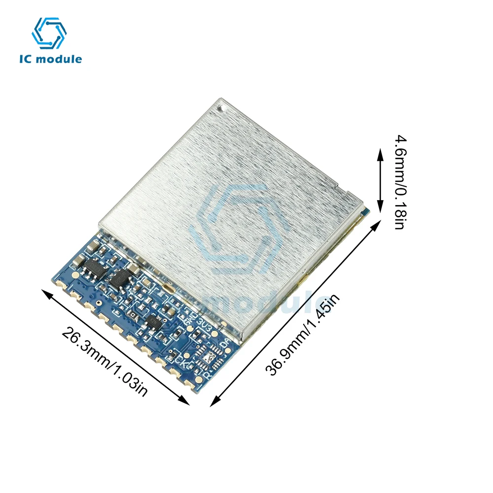 SK1200-SPI 1,2G/1,3G/1,7G FPV модуль передачи изображения беспроводной AV-передатчик модуль приемника режим SPI 1080 МГц-1700 МГц