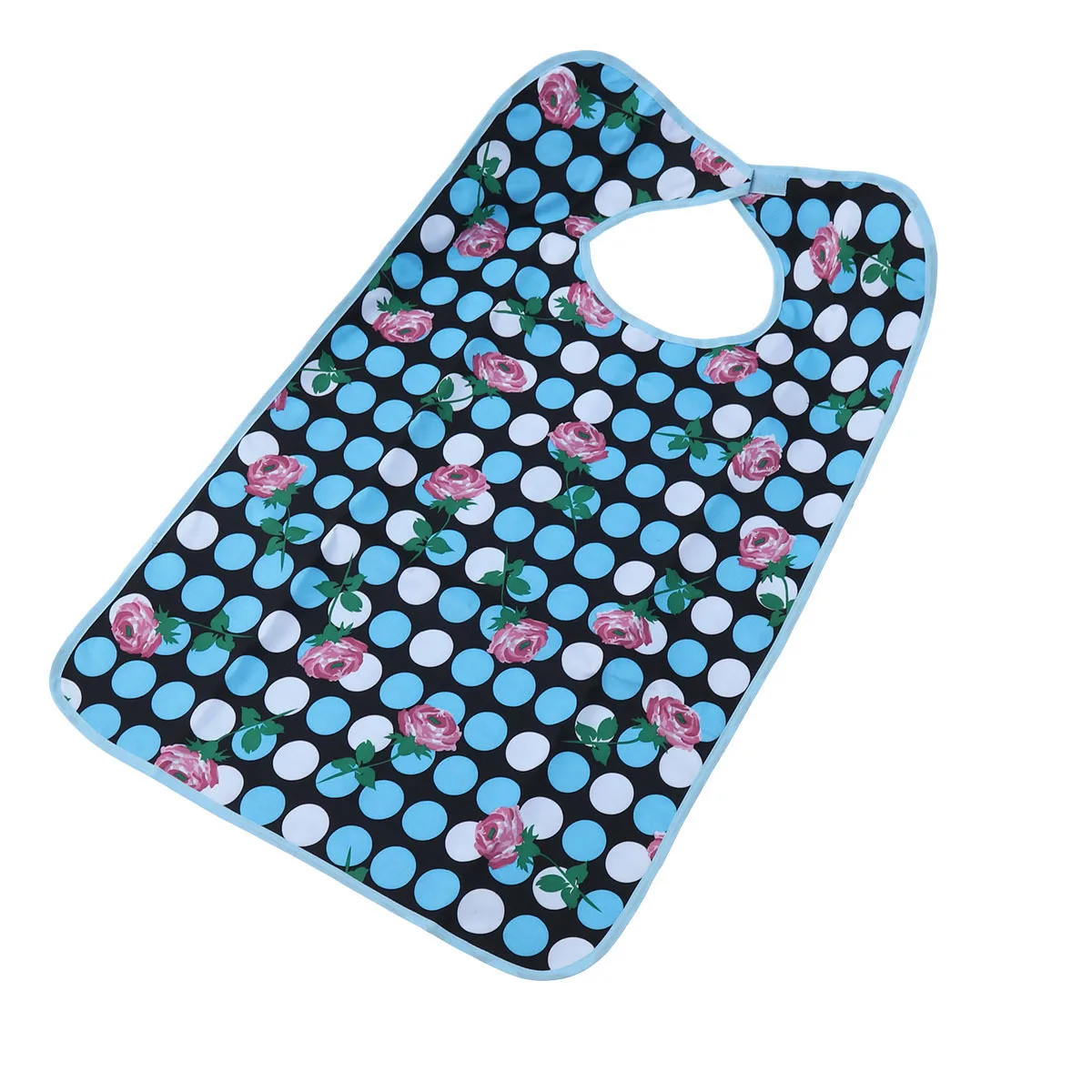 

Adult Waterproof Bib 45X75Cm Double Layer Machine Washable Mealtime Clothing Protector For Elderly Incontinent Patients